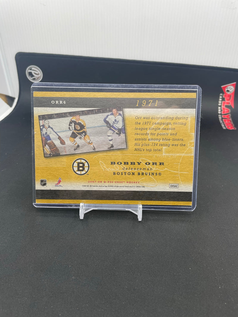 2007 O-PEE-CHEE - BOBBY ORR TRIBUTE - JUMBO CARD - SELECT YOUR NUMBER