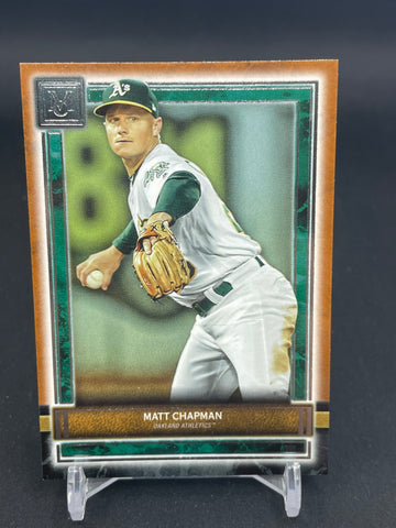 2020 TOPPS MUSEUM COLLECTION - COPPER - M. CHAPMAN - #9