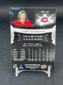 2023 UPPER DECK BLACK DIAMOND - PURPLE - DIAMOND LEGENDS - L. ROBINSON - #BDL-LR - #'D/49