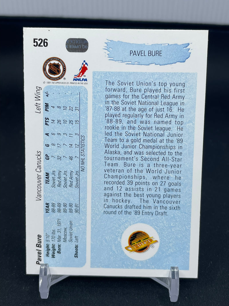 1990 UPPER DECK - YOUNG GUNS - P. PURE -