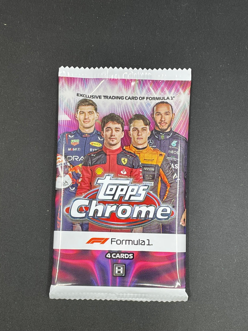 2023 TOPPS CHROME F1 RACING HOBBY PACK