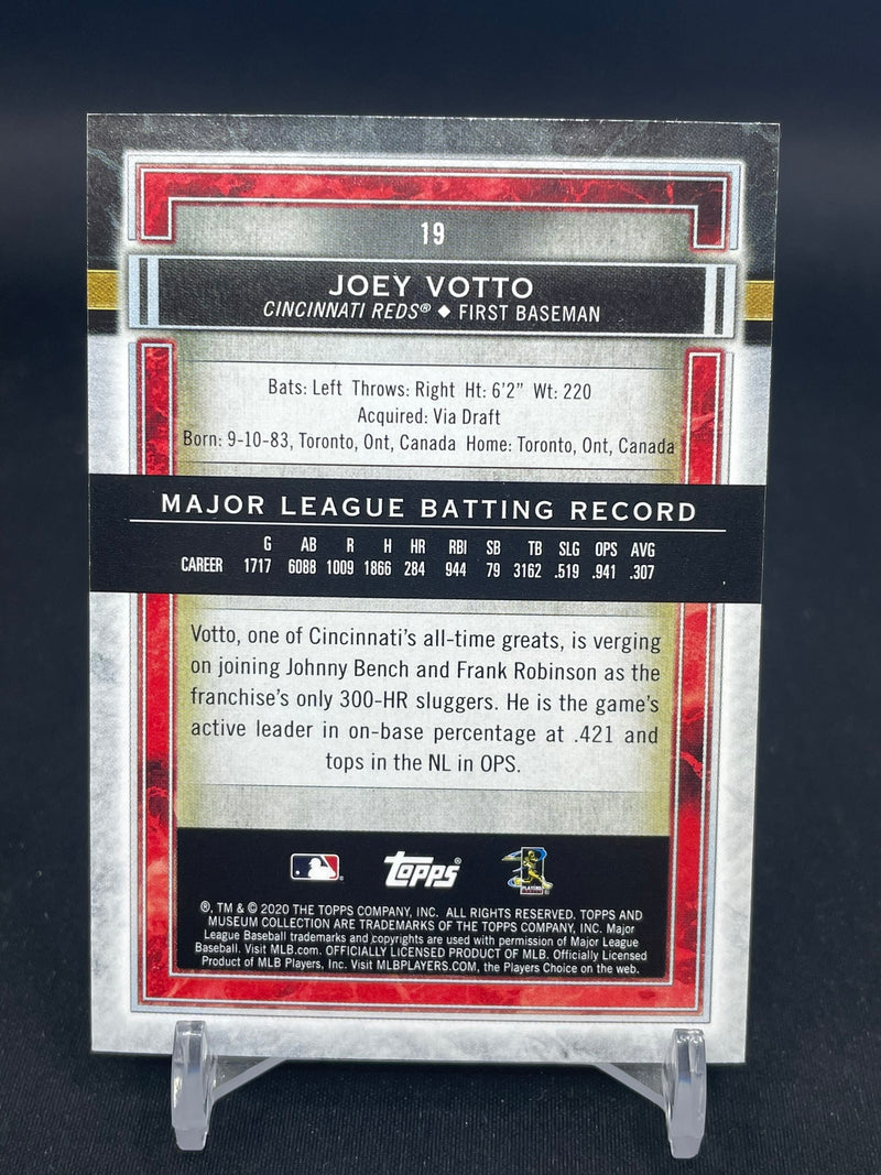 2020 TOPPS MUSEUM COLLECTION - J. VOTTO -