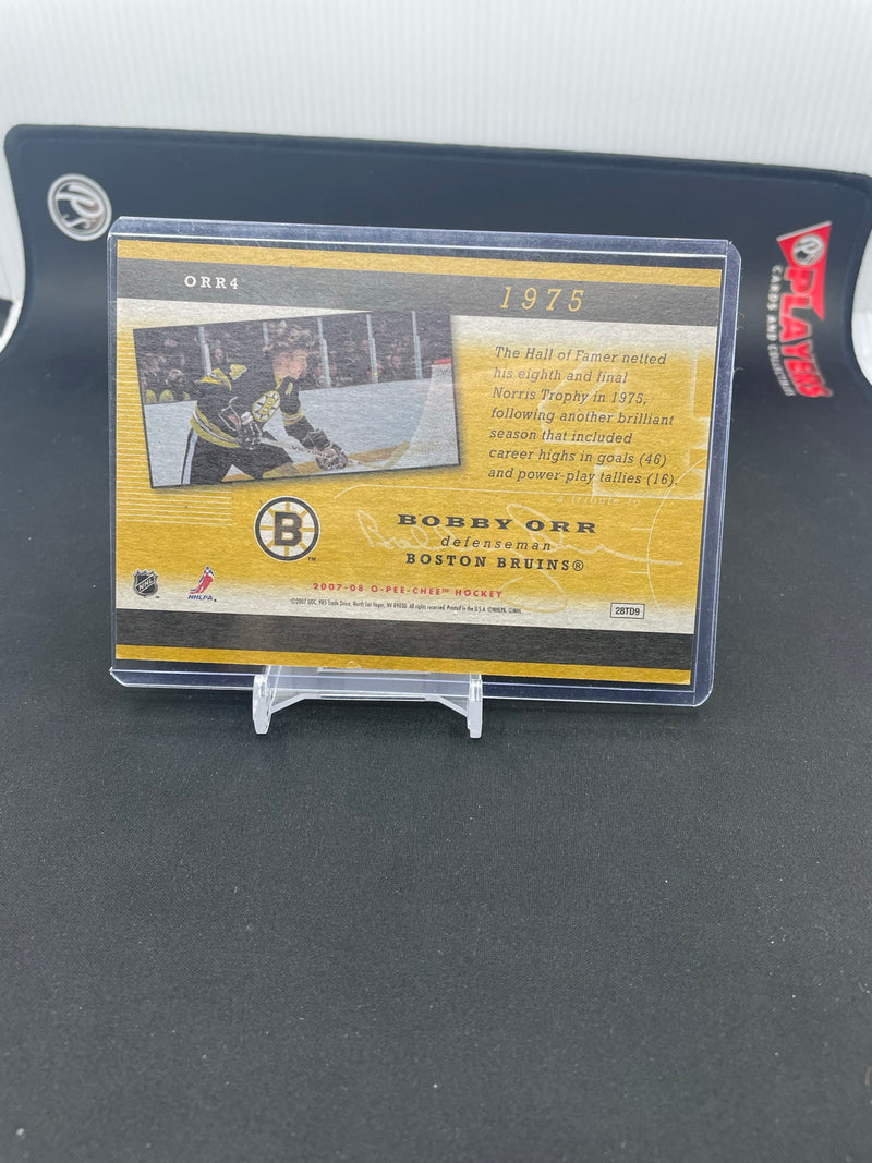 2007 O-PEE-CHEE - BOBBY ORR TRIBUTE - JUMBO CARD - SELECT YOUR NUMBER