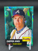 2022 TOPPS CHROME PLATINUM ANNIVERSARY - AQUA LAVA REFRACTOR - C. JONES - #40 - #'D/299