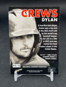 2023 UPPER DECK SKYBOX METAL UNIVERSE CHAMPIONS - PREMIUM RETRO STAR RUBIES - D. CREWS - #RS-10 - #'D/50