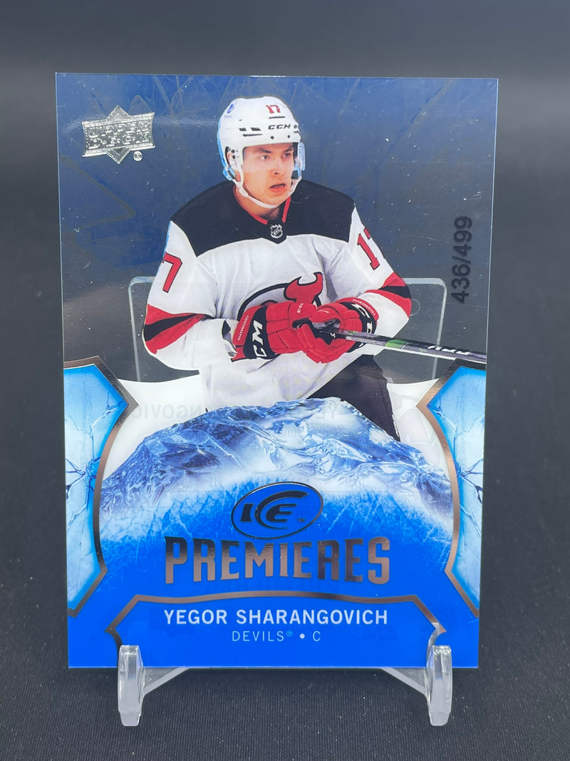 2020 UPPER DECK ICE - PREMIERES - Y. SHARANGOVICH - #176 - #'D/499 - RC