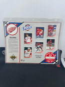 1990 UPPER DECK LIMITED EDITION COMMEMORATIVE SERIES - DETROIT RED WINGS SHEET -