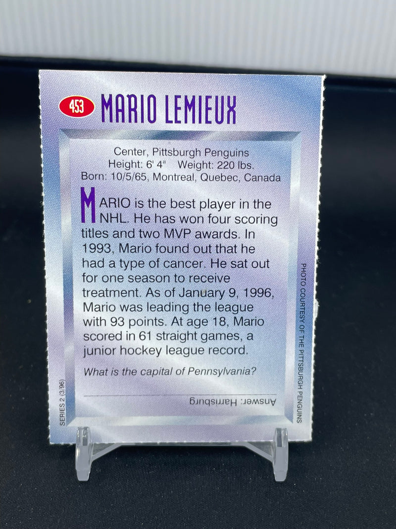 1996 SPORTS ILLUSTRATED FOR KIDS - M. LEMIEUX -