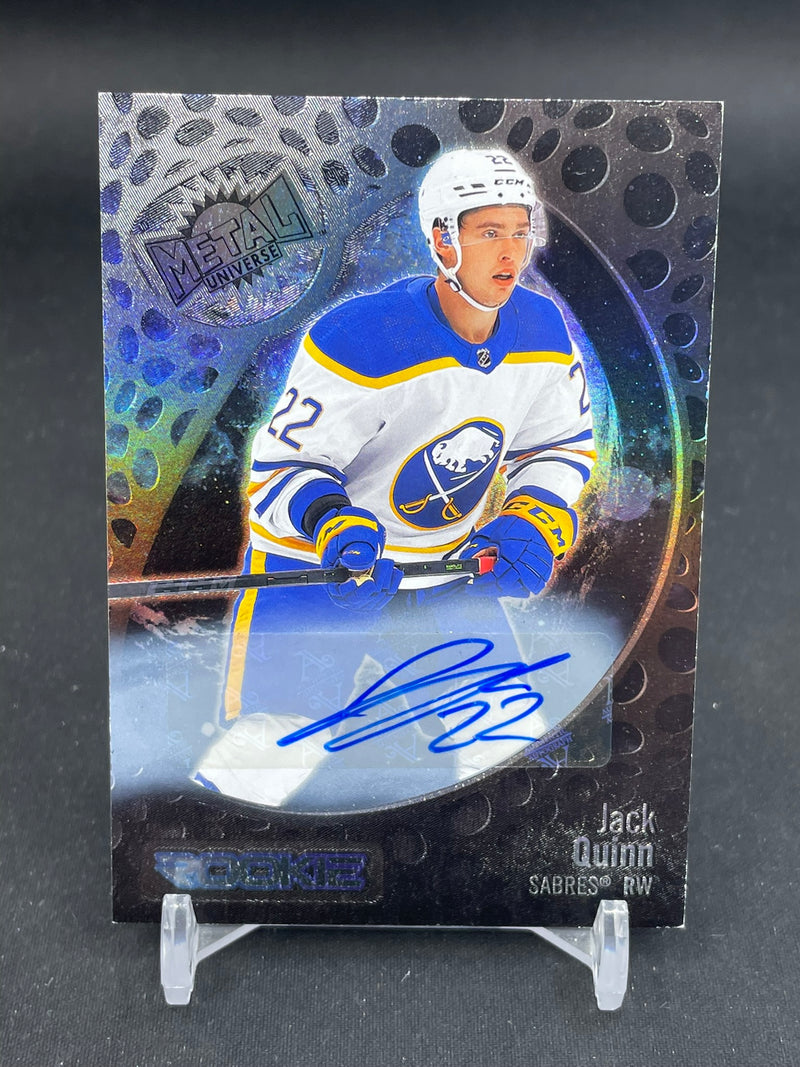 2022 UPPER DECK METAL UNIVERSE SKYBOX - SILVER - ROOKIE - J. QUINN - #157 - #'D/199 - AUTOGRAPH - RC