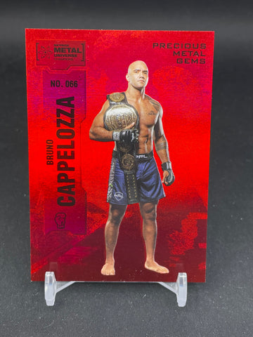 2022 UPPER DECK METAL UNIVERSE SKYBOX - RED PMG - BRUNO CAPPELOZZA - #066 - #'D/100