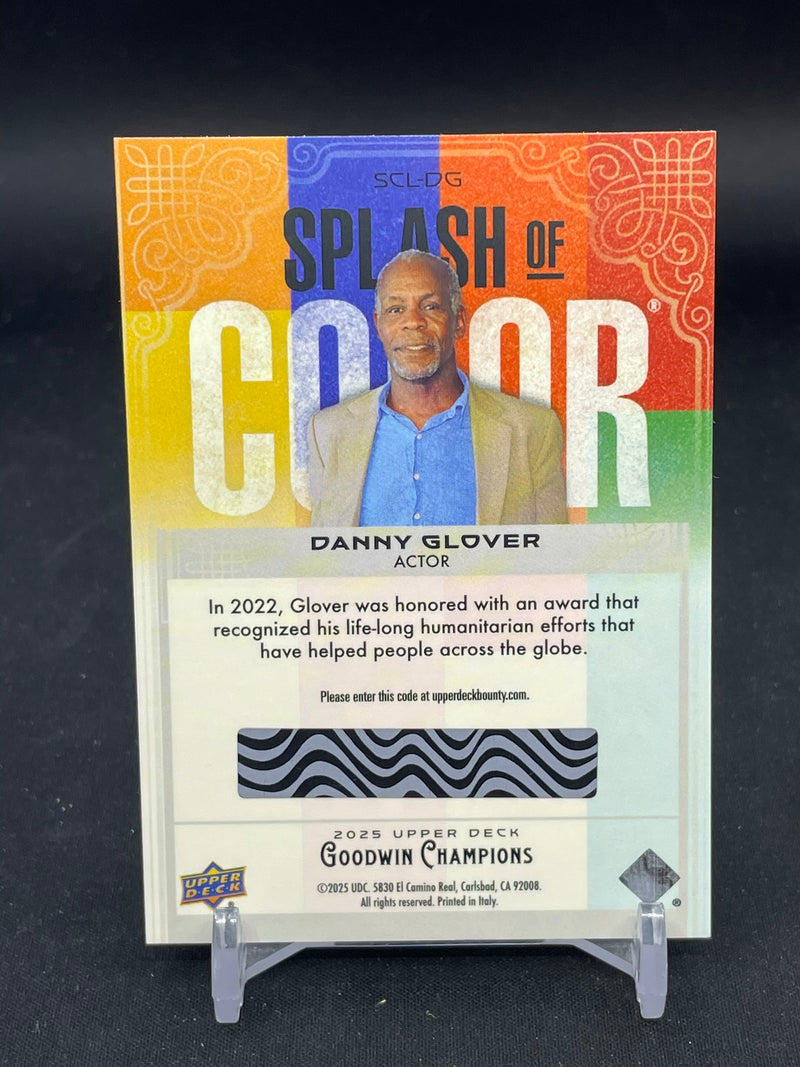 2025 UPPER DECK GOODWIN CHAMPIONS - SPLASH OF COLOR - LENTICULAR - D. GLOVER -
