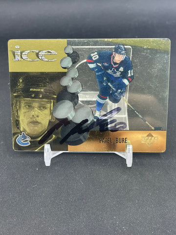 2014 UPPER DECK MCDONALDS - ICE - P. BURE - #MCD-14 - IN-PERSON AUTOGRAPH
