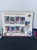 1990 UPPER DECK LIMITED EDITION COMMEMORATIVE SERIES - NEW YORK RANGERS SHEET -