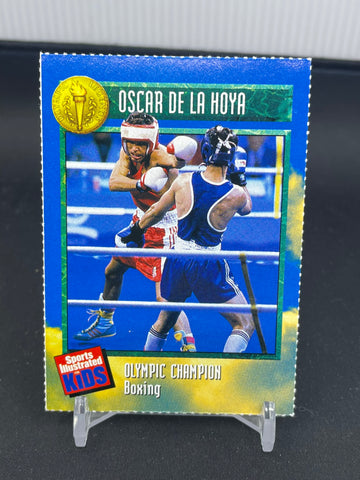 1996 SPORTS ILLUSTRATED FOR KIDS - O. DE LA HOYA - #492