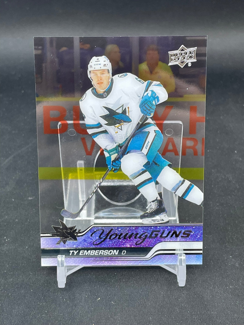 2023 UPPER DECK SERIES TWO - CLEAR CUT - YOUNG GUNS - T. EMBERSON -