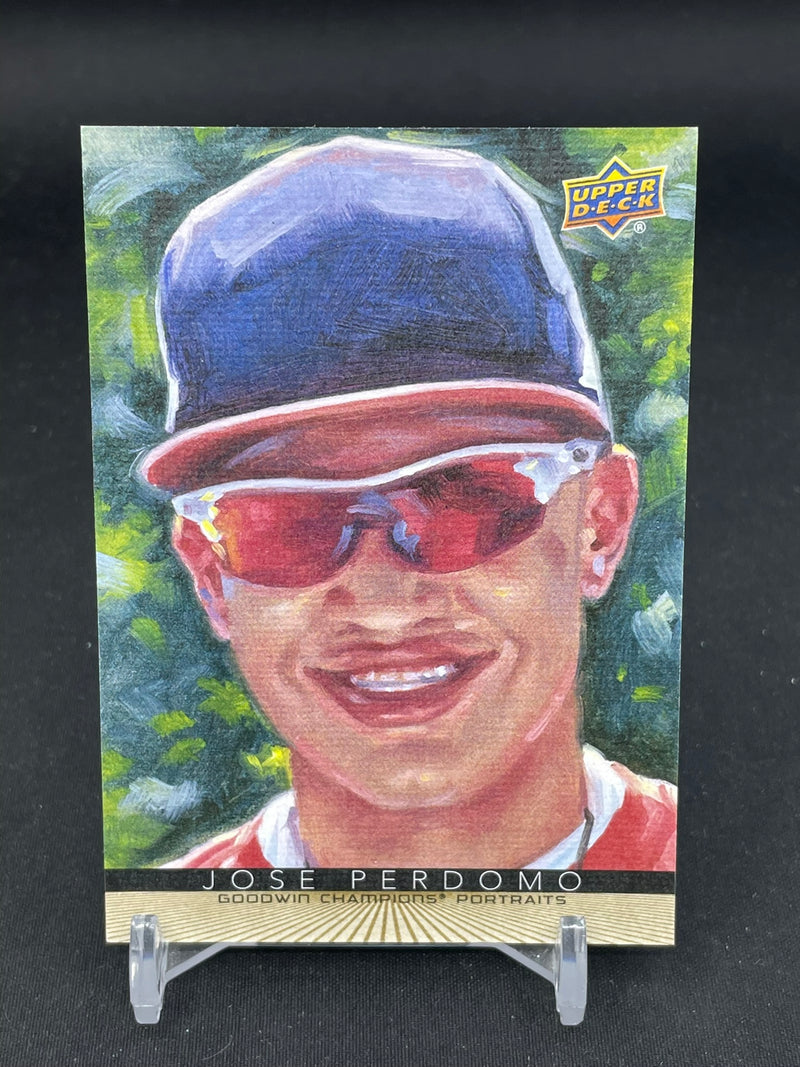 2022 UPPER DECK GOODWIN CHAMPIONS - PORTAITS - J. PERDOMO -