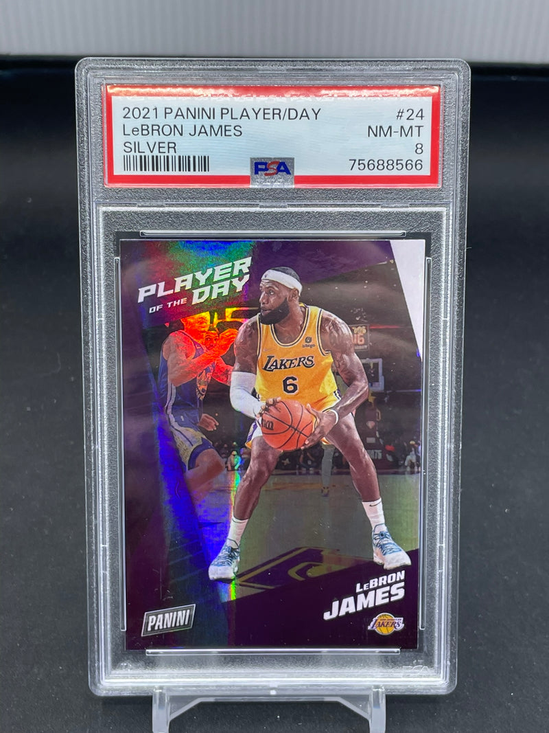 2021 PANINI PLAYER OF THE DAY - SILVER - L. JAMES -
