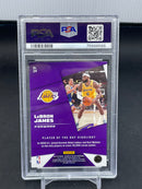 2021 PANINI PLAYER OF THE DAY - SILVER - L. JAMES -