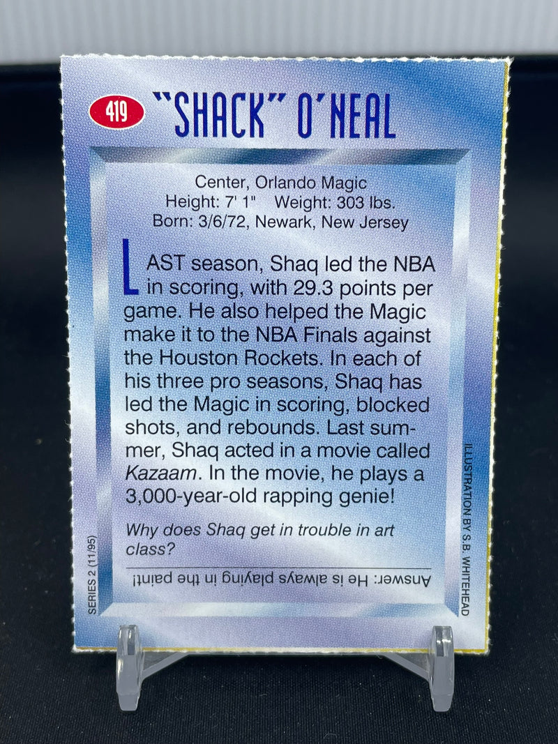 1995 SPORTS ILLUSTRATED FOR KIDS - "SHACK" O'NEAL -