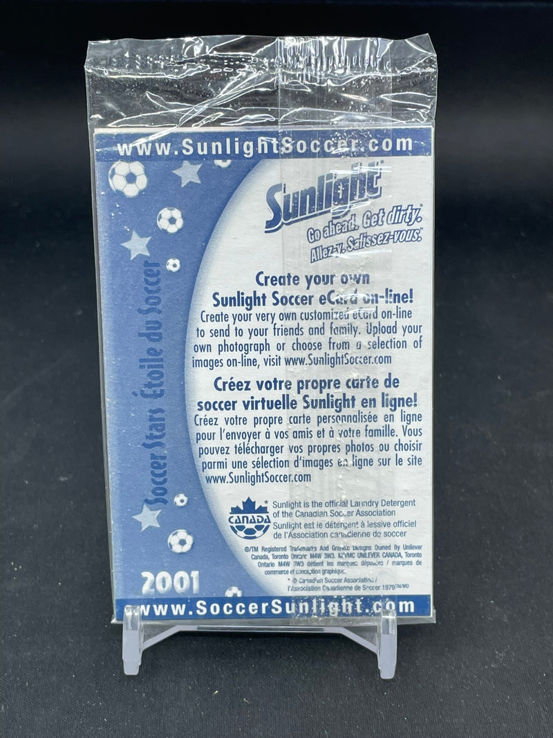 2001 SUNLIGHT CANADA SOCCER - 4 CARD SEALED PROMO