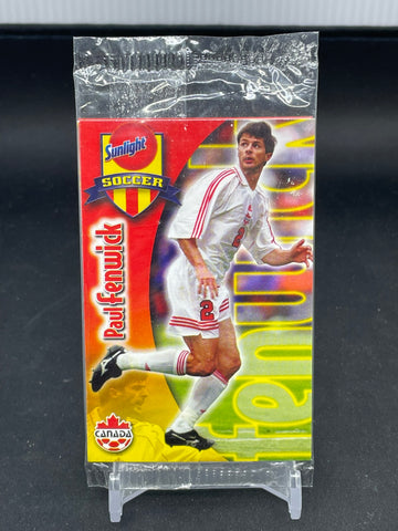 2001 SUNLIGHT CANADA SOCCER - 4 CARD SEALED PROMO