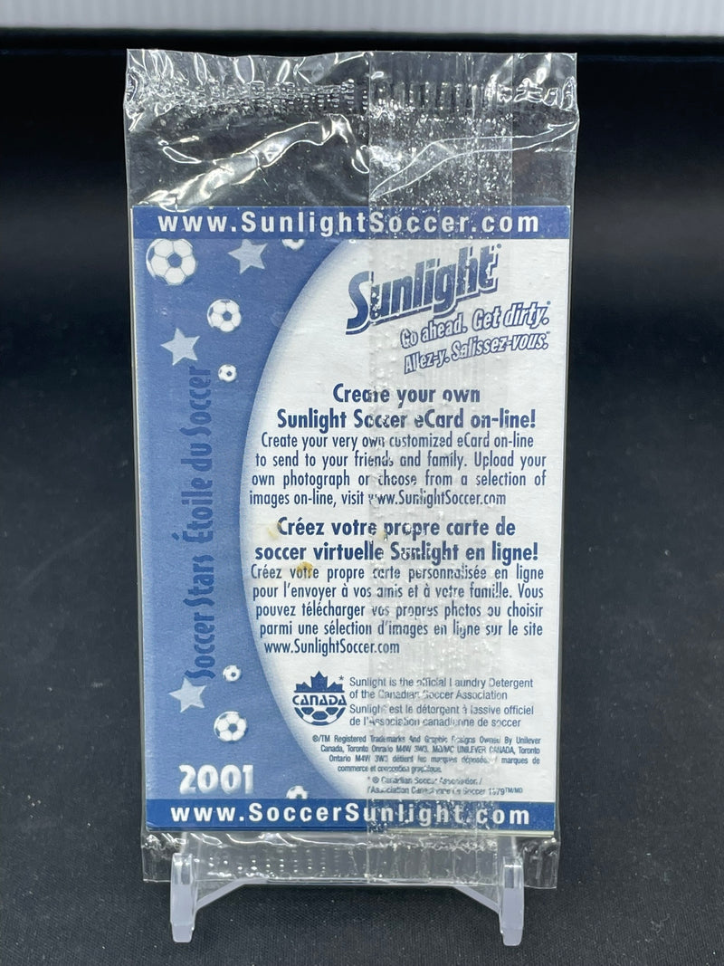 2001 SUNLIGHT CANADA SOCCER - 4 CARD SEALED PROMO
