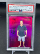 2022 UPPER DECK METAL UNIVERSE SKYBOX - PINK PMG - MICKY WARD - #11 - #'D/75 - PSA 9