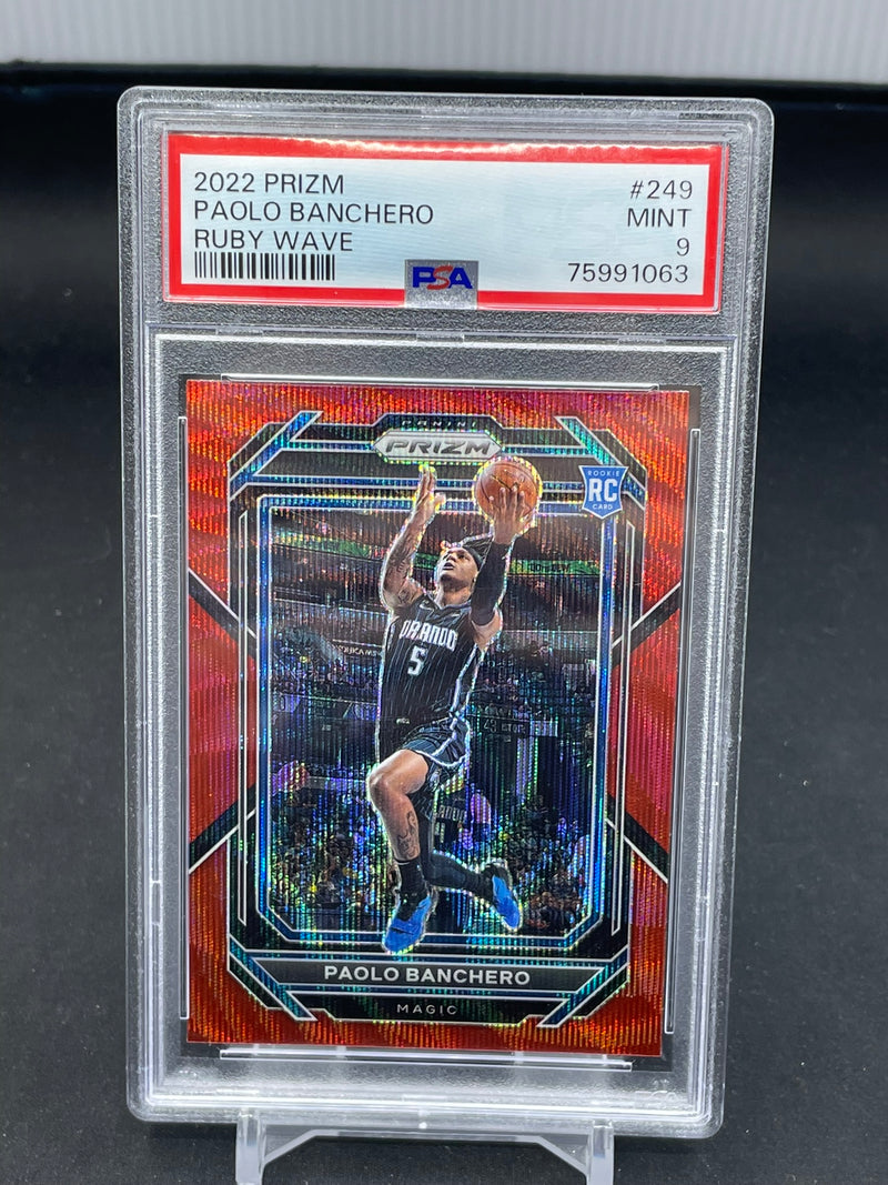 2022 PANINI PRIZM - RUBY WAVE - P. BANCHERO -