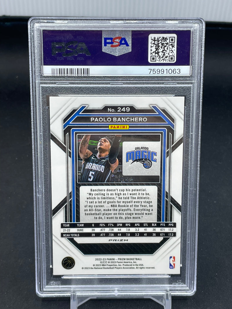 2022 PANINI PRIZM - RUBY WAVE - P. BANCHERO -