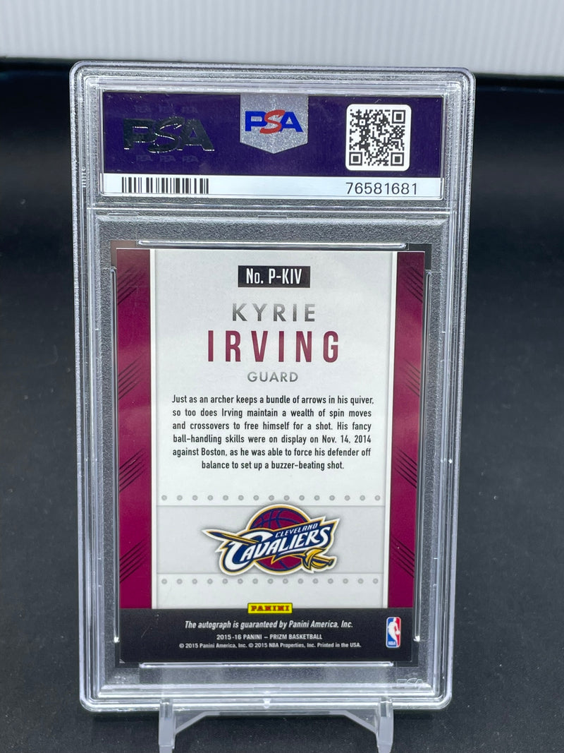 2015 PANINI PRIZM - AUTOGRAPHS - K. IRVING -