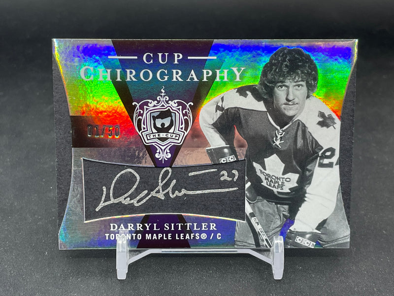 2007 UPPER DECK THE CUP - CUP CHIROGRAPHY - D. SITTLER - #CC-DS - #'D/50 - AUTOGRAPH