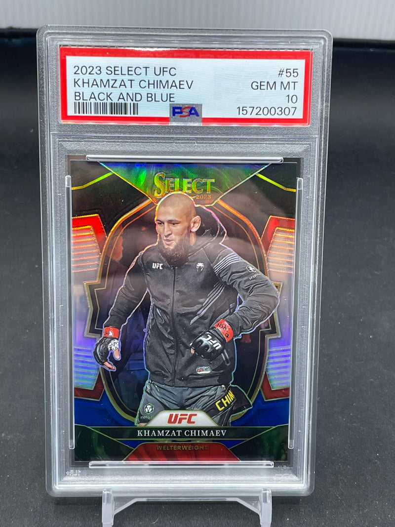 2023 PANINI SELECT - BLACK AND BLUE - K. CHIMAEV -