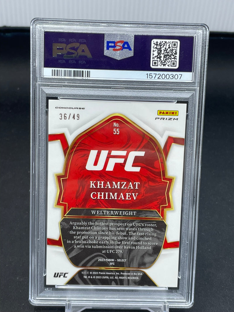 2023 PANINI SELECT - BLACK AND BLUE - K. CHIMAEV -