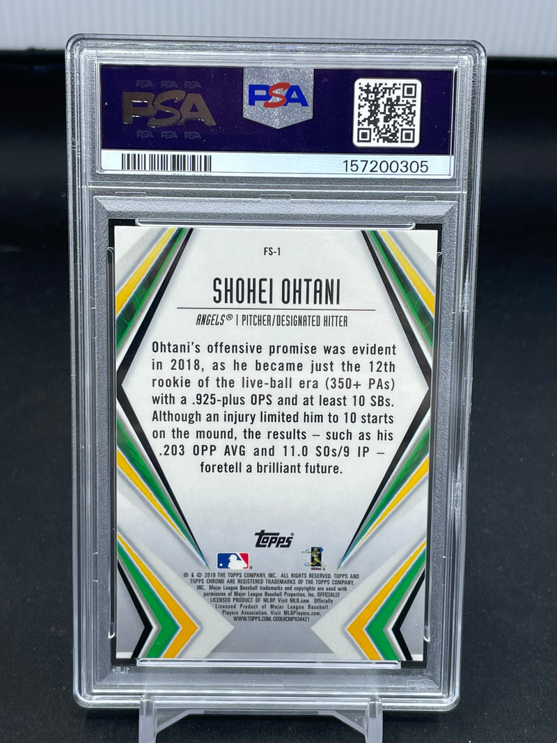 2019 TOPPS CHROME - FUTURE STARS - S. OHTANI -