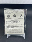 1987 PANINI STICKER - M. LEMIEUX -