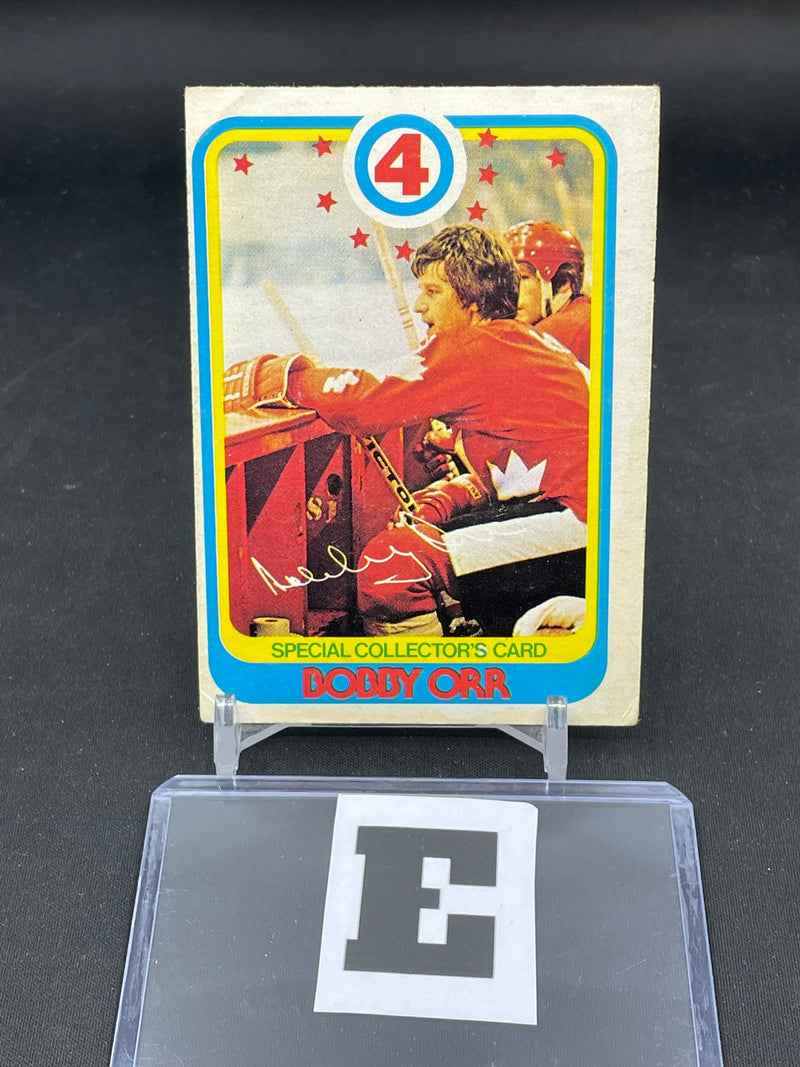 1978 O-PEE-CHEE - SPECIAL COLLECTOR'S CARD - B. ORR -