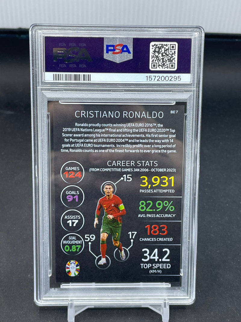2024 TOPPS MATCH ATTAX - BLACK EDGE - C. RONALDO -