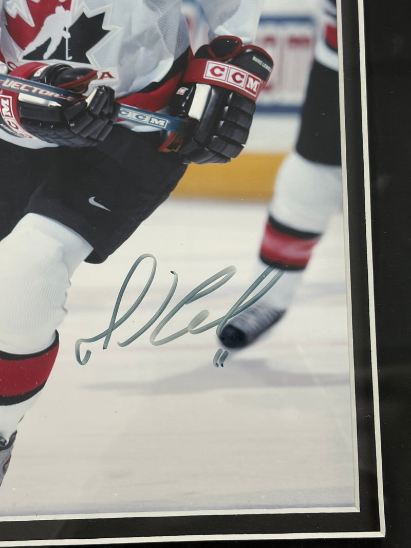 AIR CANADA CENTRE LEGENDS MARIO LEMIEUX AUTOGRAPHED PHOTO (SHIPPING NOT AVAILABLE)