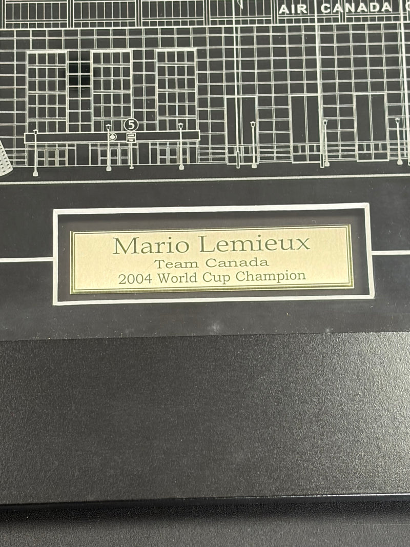 AIR CANADA CENTRE LEGENDS MARIO LEMIEUX AUTOGRAPHED PHOTO (SHIPPING NOT AVAILABLE)