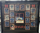 WAYNE GRETZKY AUTOGRAPHED CARD FRAME DISPLAY (SHIPPING NOT AVAILABLE)