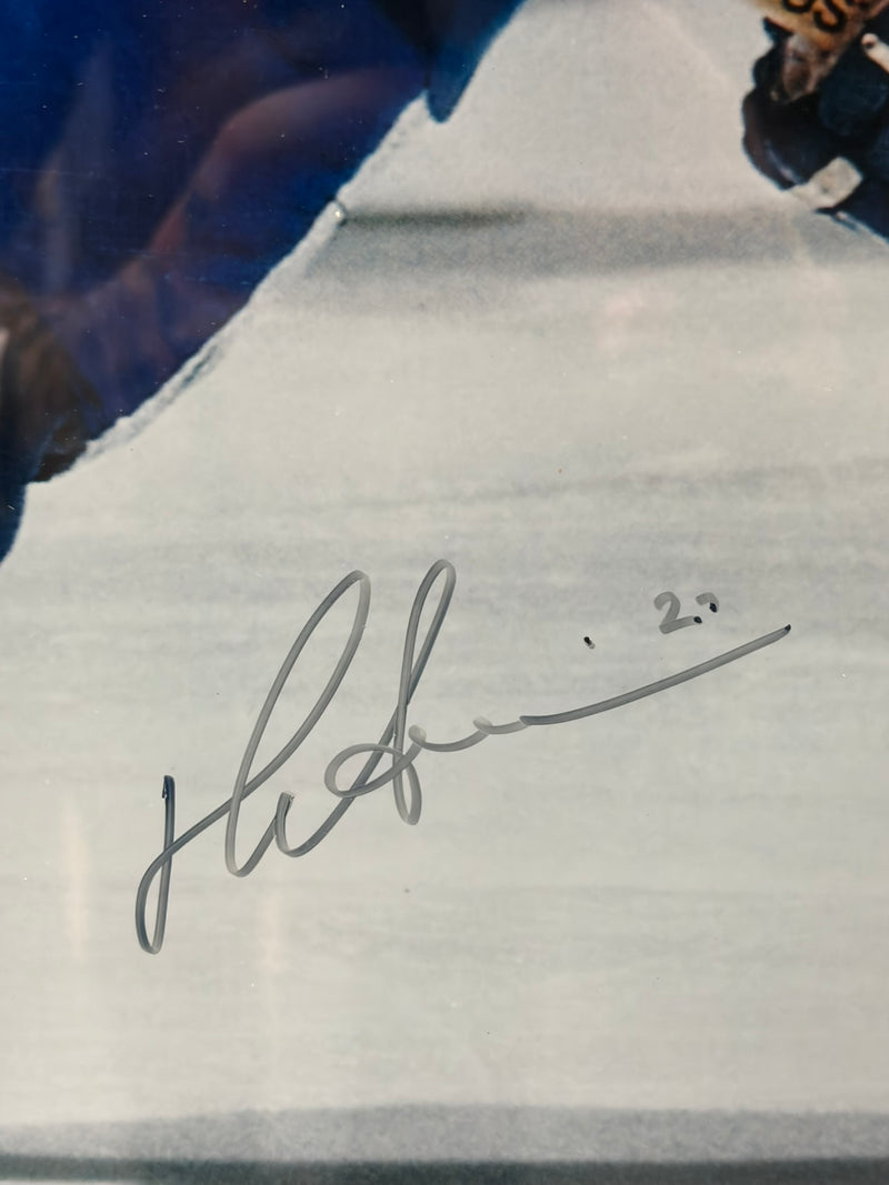 DARRYL SITTLER AUTOGRAPHED FRAMED PHOTO (SHIPPING NOT AVAILABLE)