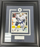 TORONTO MAPLE LEAFS NAZEM KADRI AUTOGRAPHED FRAMED PHOTO (SHIPPING NOT AVAILABLE)