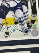 TORONTO MAPLE LEAFS NAZEM KADRI AUTOGRAPHED FRAMED PHOTO (SHIPPING NOT AVAILABLE)