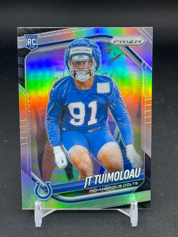 2025 PANINI PRIZM - SILVER PRIZM - J. TUIMOLOAU - #324 - RC