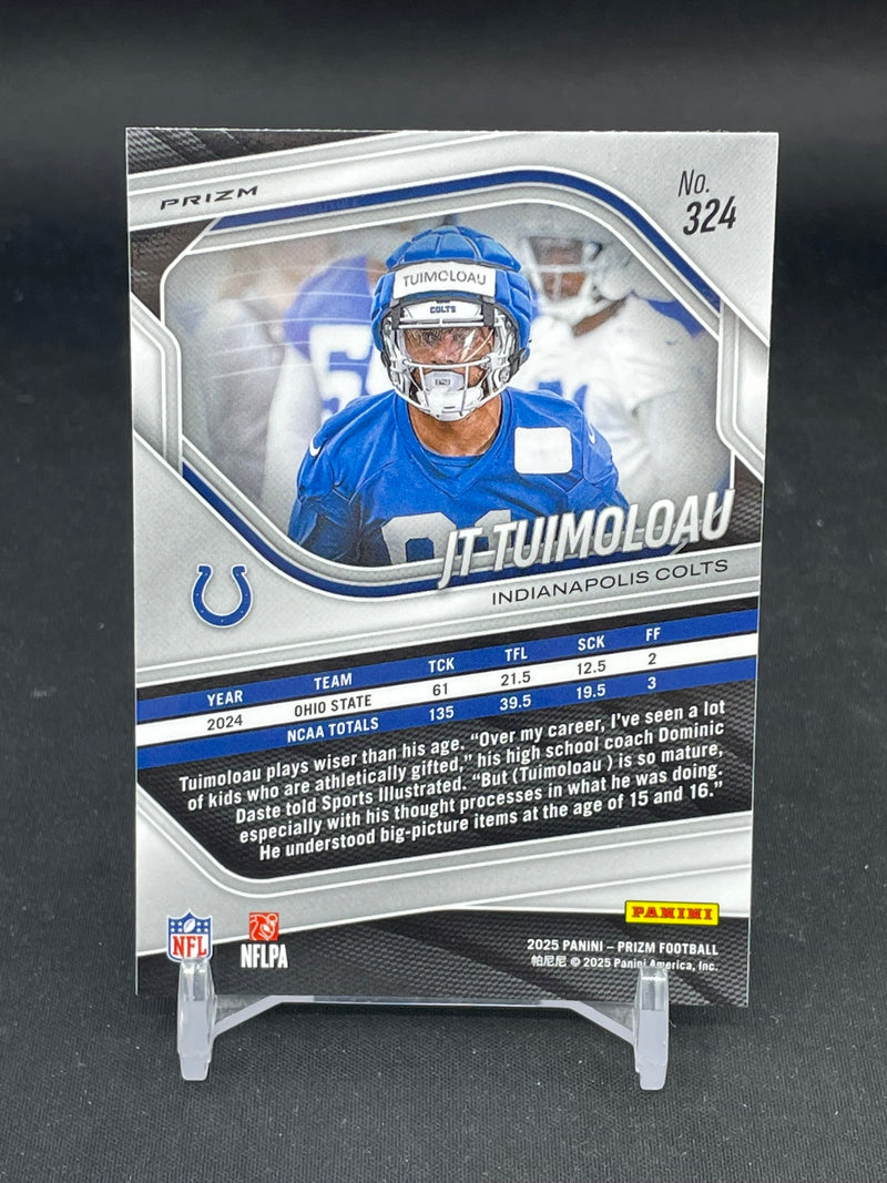 2025 PANINI PRIZM - SILVER PRIZM - J. TUIMOLOAU -