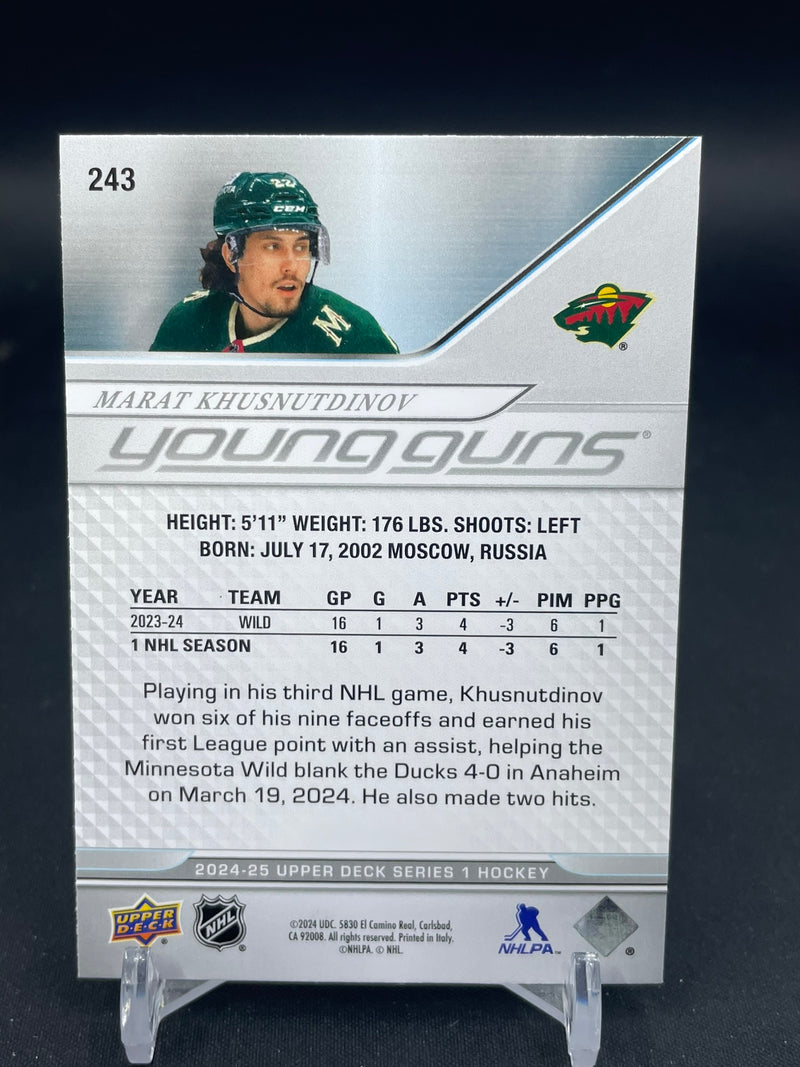 2024 UPPER DECK SERIES ONE - YOUNG GUNS - M. KHUSNUTDINOV -