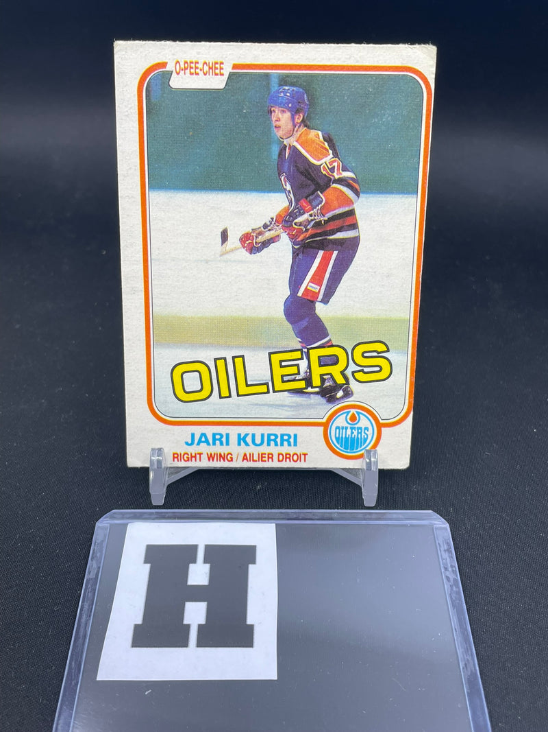 1981 O-PEE-CHEE - J. KURRI -