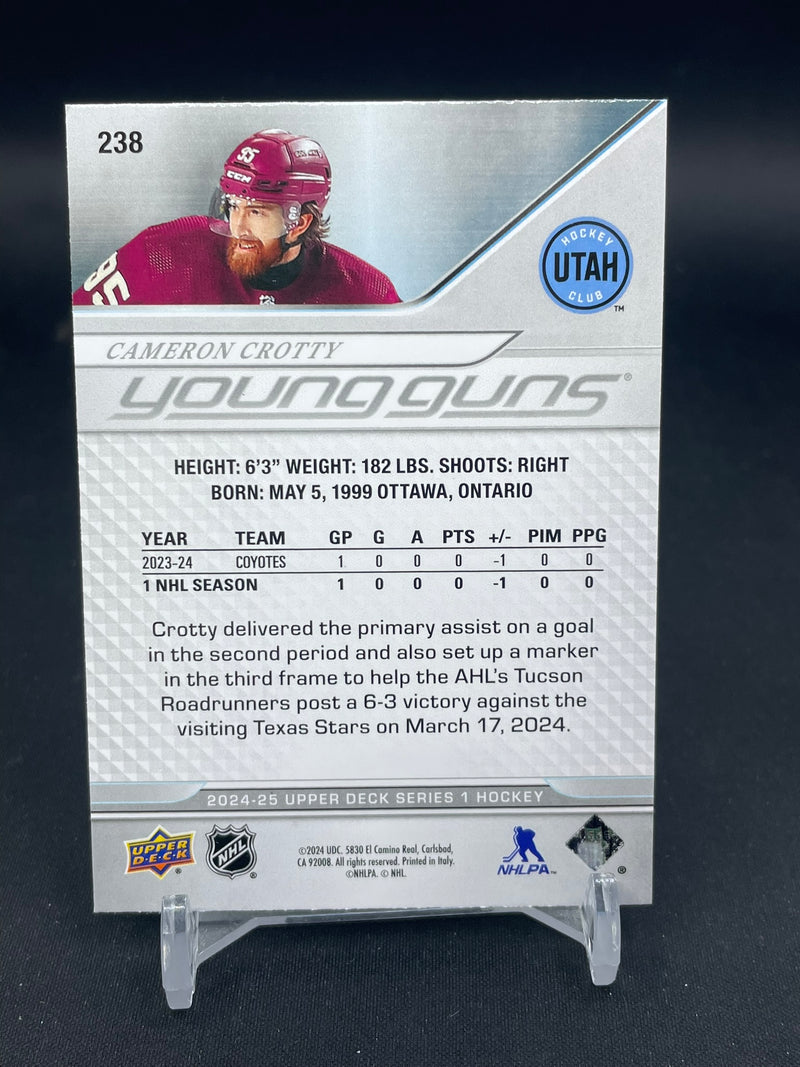 2024 UPPER DECK SERIES ONE - YOUNG GUNS - C. CROTTY -