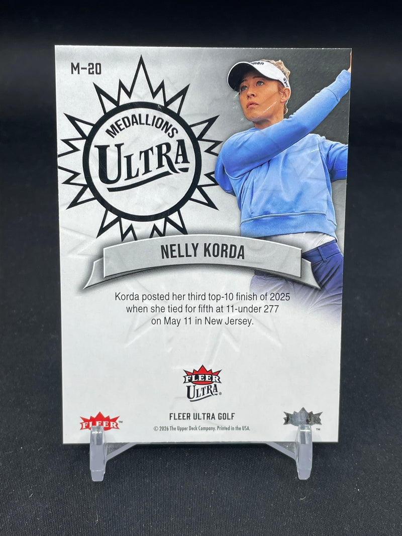 2026 UPPER DECK FLEER ULTRA - MEDALLION - N. KORDA -