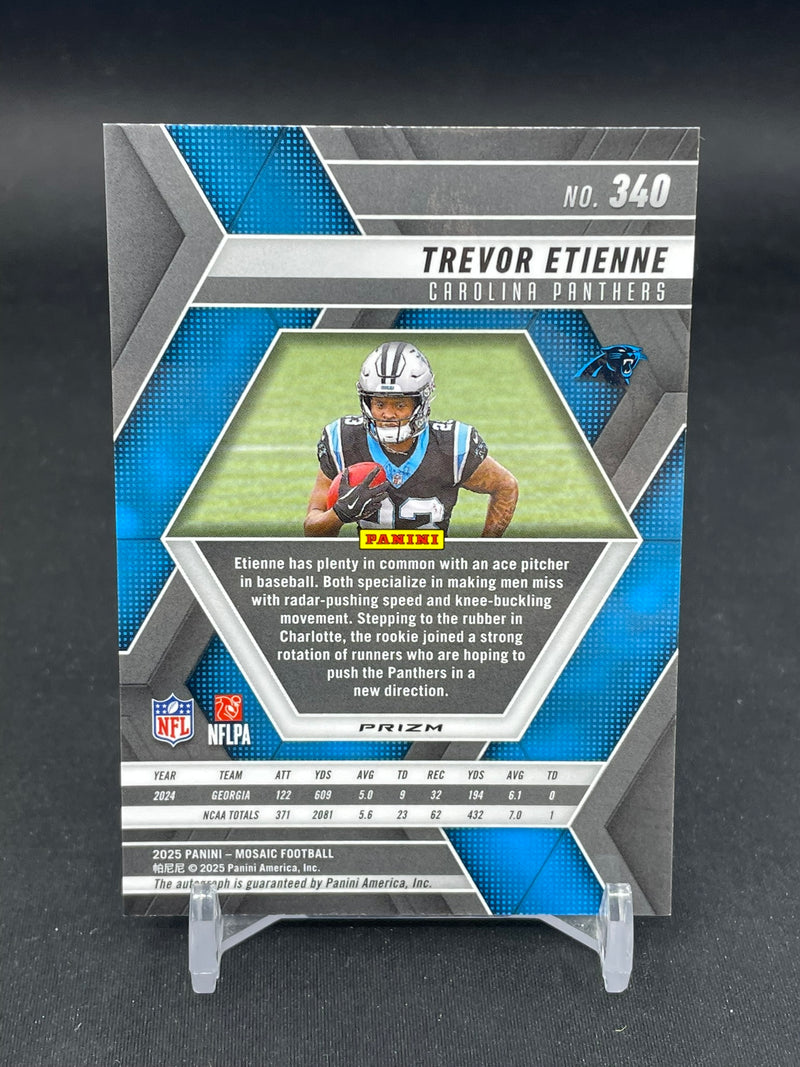 2025 PANINI MOSAIC - NO HUDDLE BLUE - T. ETIENNE -